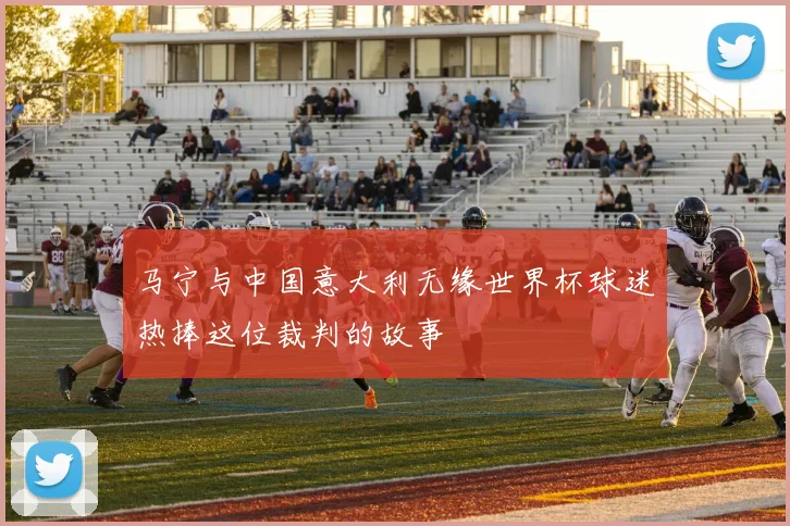 马宁与中国意大利无缘世界杯球迷热捧这位裁判的故事